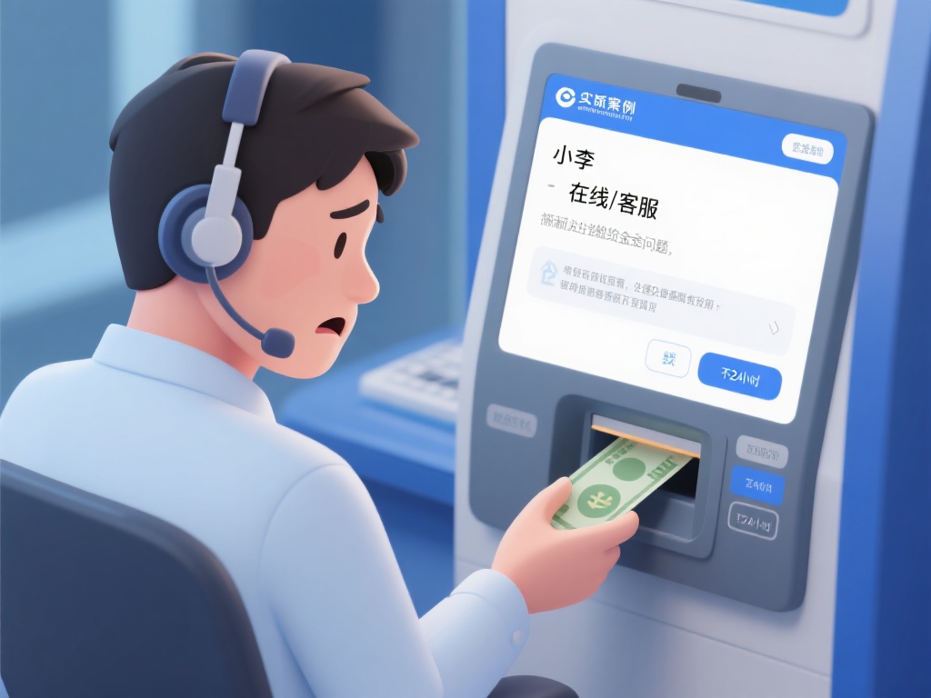 以一个实际案例为例，小李在尝试提款时发现资金未到账